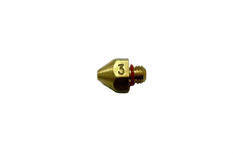 

NEW 3D Printer Compatible 0.3mm Brass Extruder Nozzle for Mk7 MK8 Makerbot