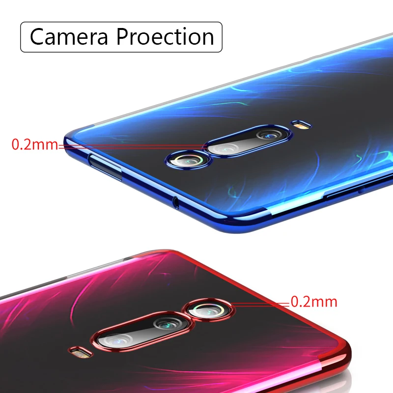 Прозрачный чехол KEYSION для Xiaomi Mi 9T K20 Pro мягкая задняя крышка из ТПУ Redmi K20Pro Mi9T Note 7