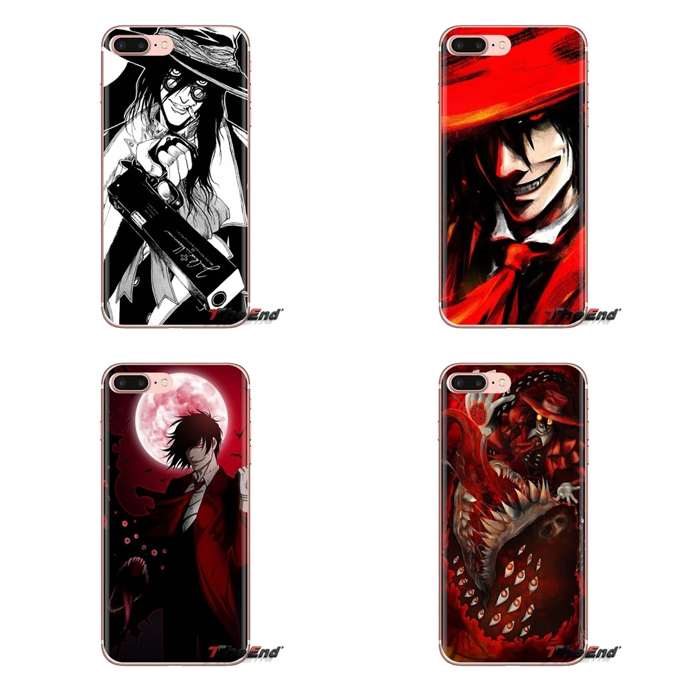 Silicone Phone Cover Anime Hellsing Alucard Fan For Xiaomi Mi3 Samsung A10 A30 A40 A50 A60 A70 Galaxy S2 Note 2 Grand Core Prime |
