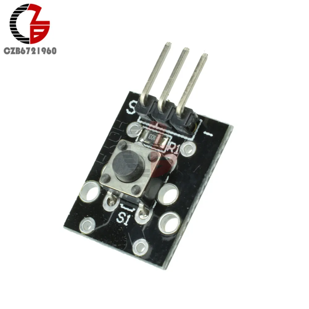 Новый KY 004 модуль ключа для Arduino AVR PIC UNO MEGA2560 макетная плата|module switch|module for arduinomodule