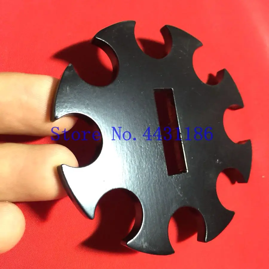 Сменная железная Tsuba ручная защита для DIY японской катаны меха ч вакидзаси
