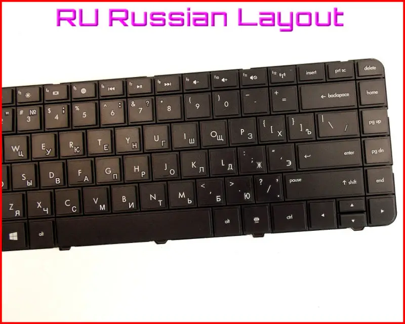 Новая клавиатура RU Русская версия для ноутбука HP 431 435 436 450 455 Q68C 635 655 650 630 636 CQ430 CQ431