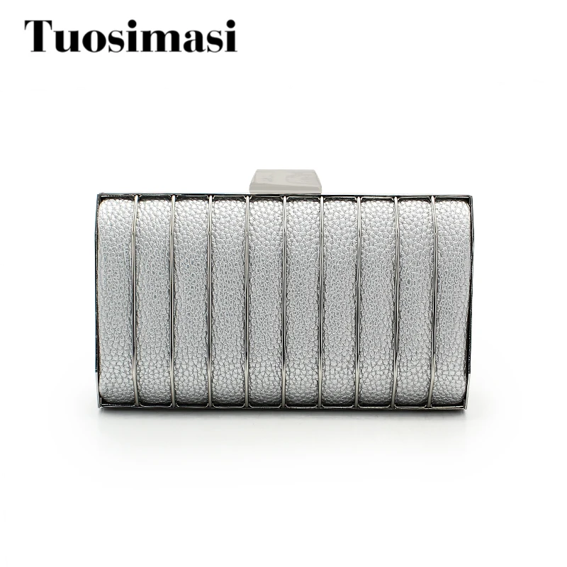 

high quality new design 2016 in gold black and sliver color fashion women bag wedding purse (C746)