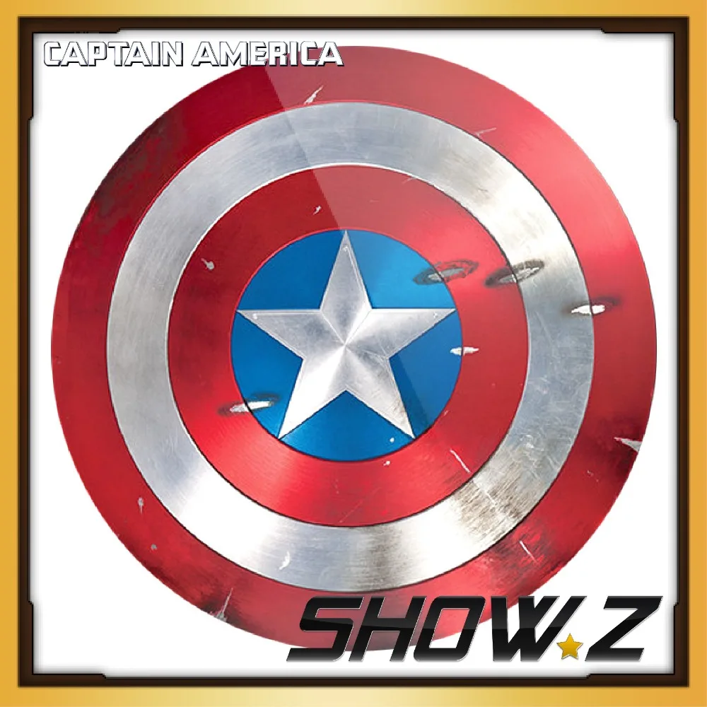 [Металлическое изготовление] CATTOYS 1:1 щит капитана Америка битва поврежденная