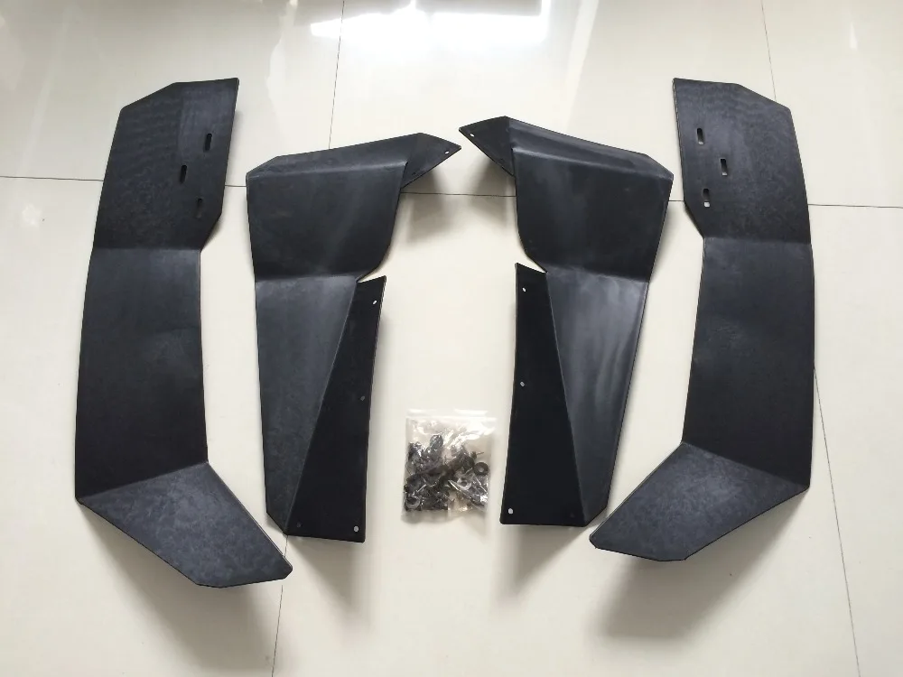 Брызговики для передних крыльев UTV Polaris RZR XP &amp 4 1000 Razor Raze Black 2014-2016 2015 | Автомобили и