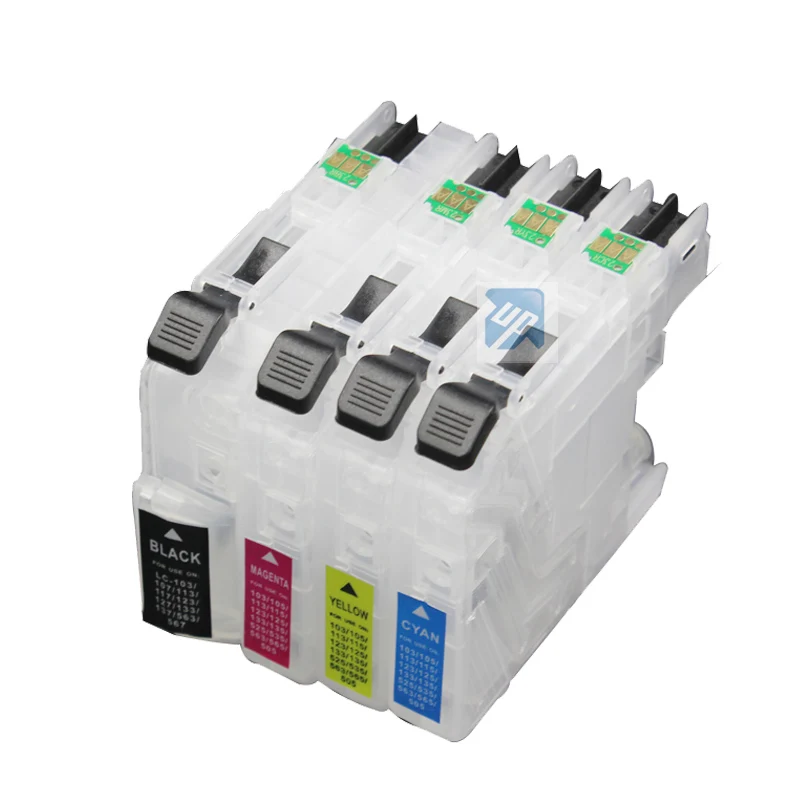 Lc121 lc123 многоразовый картридж для brother MFC J245/J470DW/J650DW/J870DWC