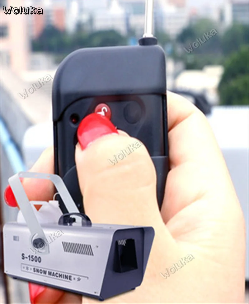 Снежинка с дистанционным управлением 1500 Вт сценическая Снежная пескоструйная