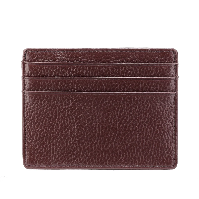 Новинка мужской деловой Повседневный держатель ZLON из натуральной кожи для