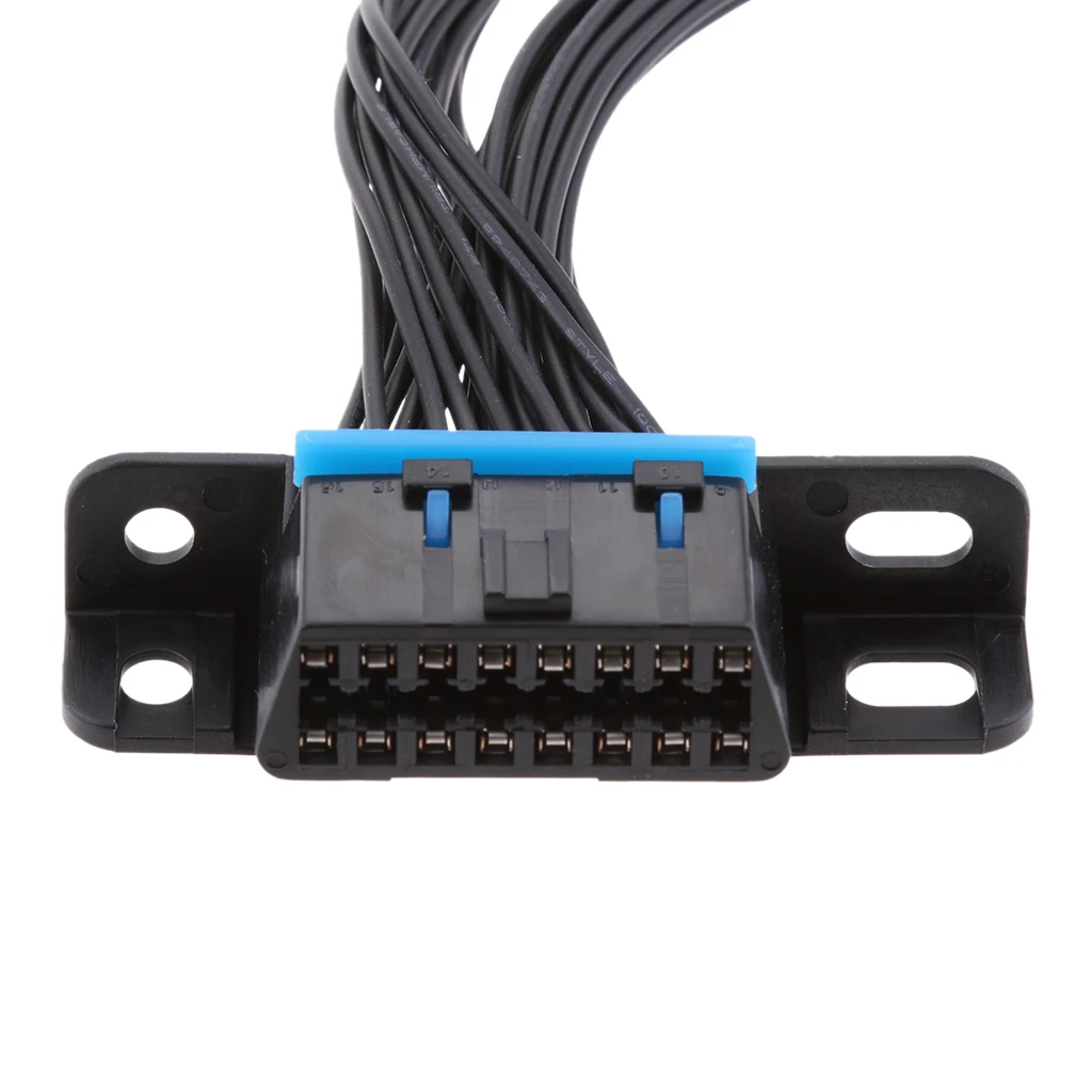 

16 Pin Auto Car OBD2 Splitter Extension Cable Male to Dual Female Connector Adaptor Universal High Performance