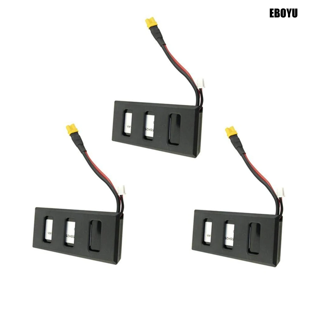 3 шт. * 7,4 в 1300 мАч 25C Lipo Аккумулятор Сменный аккумулятор для MJX B6 B6W B6F B6FD B8 BUGS 6 ошибок 8 бесщеточный Радиоуправляемый квадрокоптер Дрон