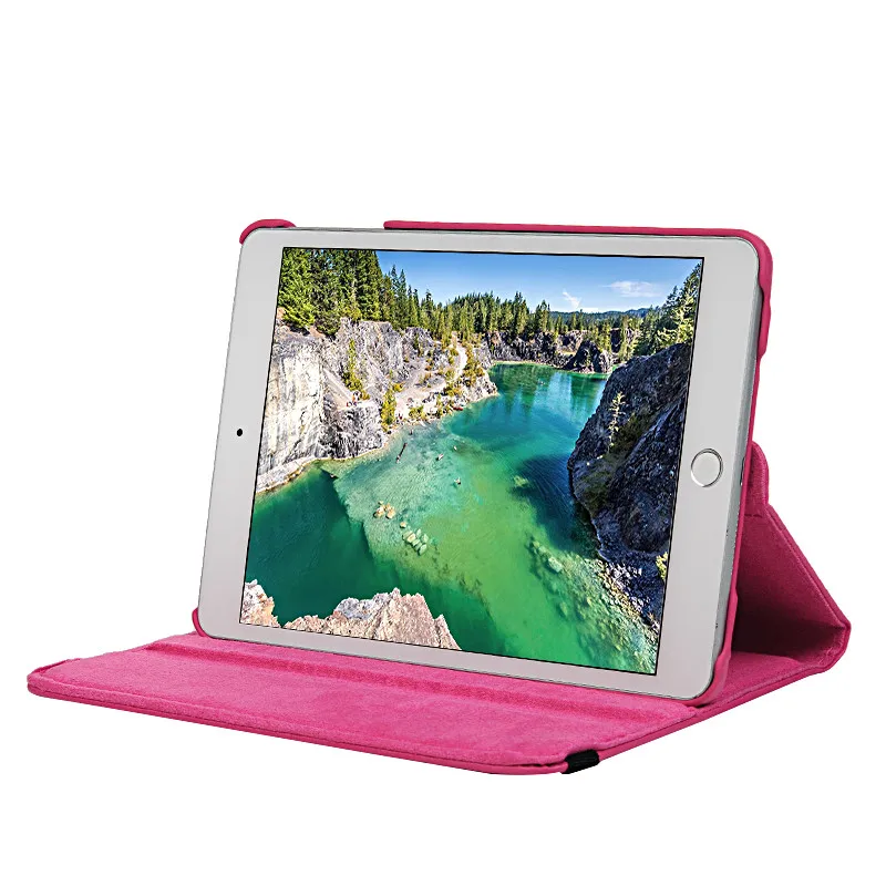 Turata Магнитный Флип кожаный чехол для iPad Mini 3 2 1 360 градусов вращающийся Мягкий ТПУ