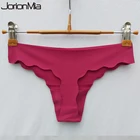 Стринги женские шелковые бесшовные с низкой посадкой, 87309