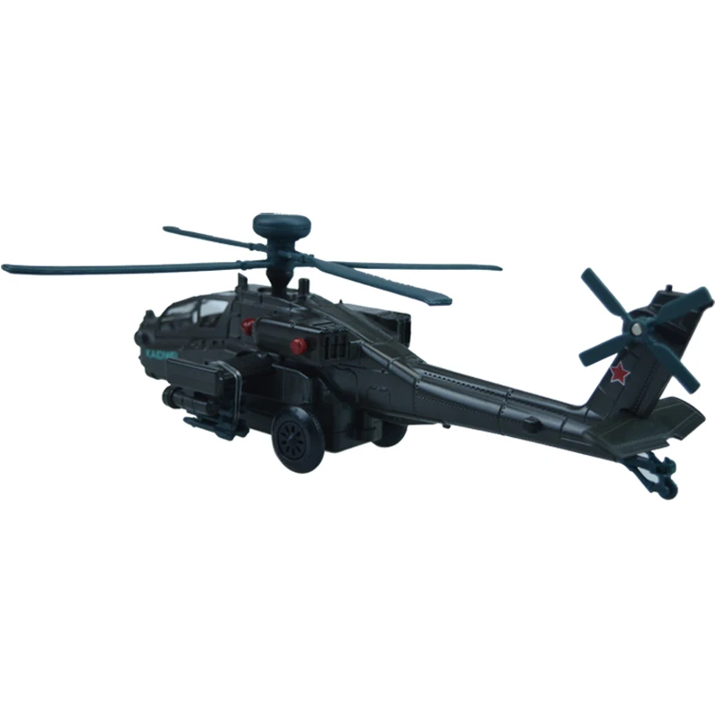 Boeing AH 64 Apache вертолетные вертолеты детская игрушка модель игрушечный самолет для