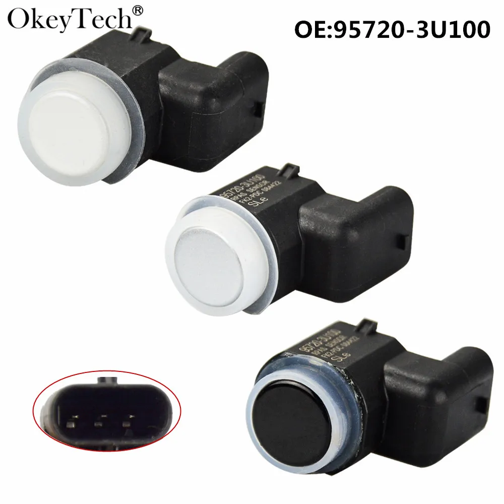 OkeyTech 3 цвета 95720-3U000 PDC датчик парковки для hyundai для Kia для Sportage авто аксессуары Замена датчика