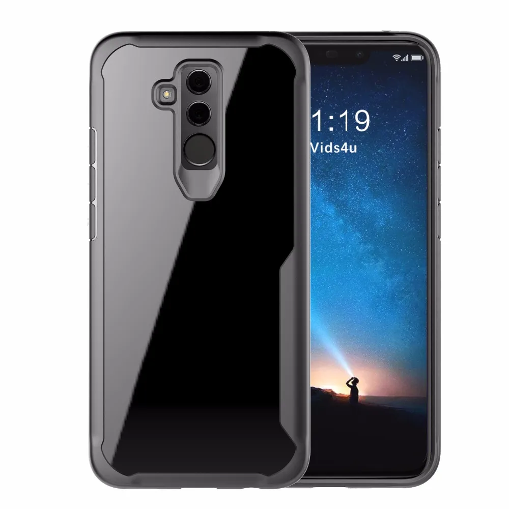 Case For Huawei Mate 20 Pro Silicone Hybrid Transparent Cover P20 Lite Nova 3i 3 Honor 8X Max Play | Мобильные телефоны и