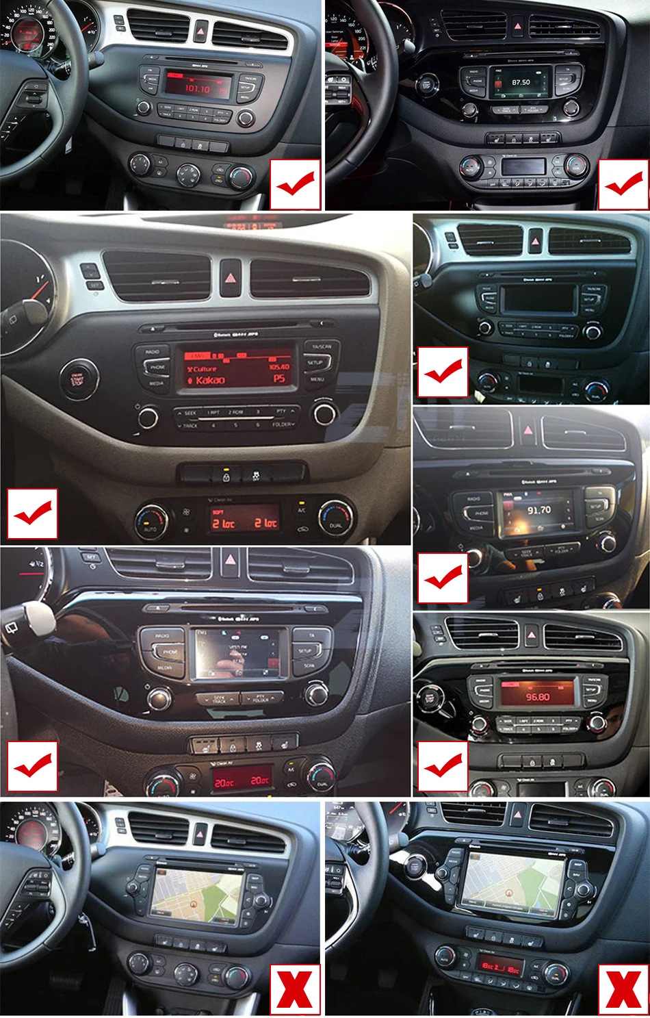 Idoing " Автомобильный Android9.0 Радио мультимедийный плеер для KIA Cee 'd CEED JD 2012- PX5 4G+ 64G 8Core gps навигация 2.5D TDA 7850