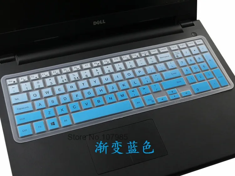 Gradualblue 15 дюймов Чехол для клавиатуры ноутбука протектор для Dell G3 15/17 G5 15 G7 15 серии 15," G3 15 G3579 G5 G5587 G5590 G3 17 G3779 G7790 - Цвет: Gradualblue