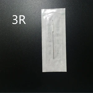 100 шт. 3R иглы для макияжа бровей стерилизованные иглы для перманентного макияжа бровей