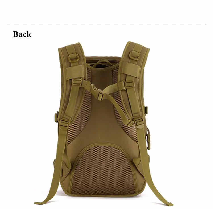 ACU/CP/Black Nylon 40L Tactical Backpack Rucksacks Military Army Bag Men Women Outdoor Waterproof Travel Hiking Camping Bag S413