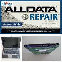 alldata and mitchl auto repair software in 1tb harddisk win7 system installed well in d630 laptop ready to use