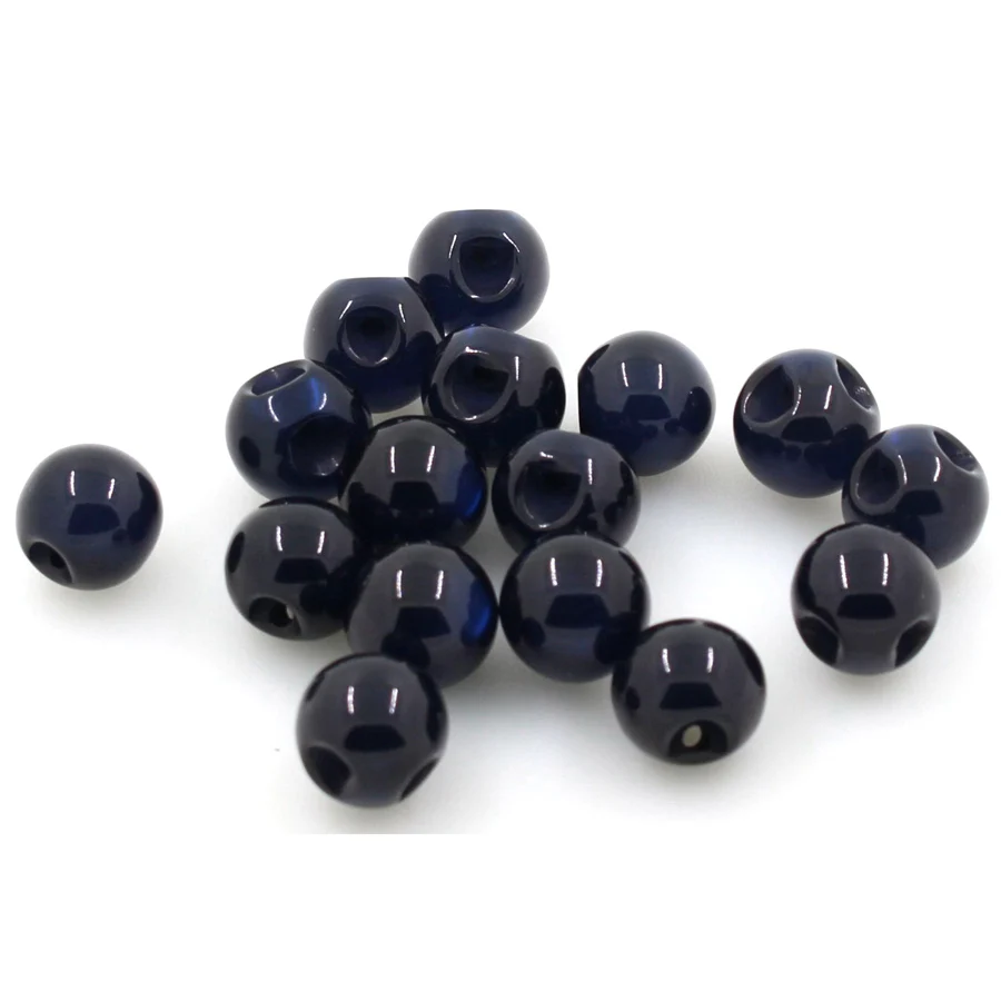 black blue 16L, 10 мм, 20 шт./лот, пуговицы из искусственного нефрита, для одежды, пластина, пряжка, кнопка, китайская лягушка, Тан, костюм, Hanfu, Ретро стиль, жемчужная пряжка, сделай сам, для шитья - Цвет: black blue