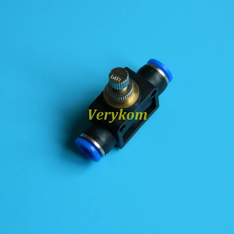 Пневматический регулятор скорости трубы 4 мм регулируемая трубка управления