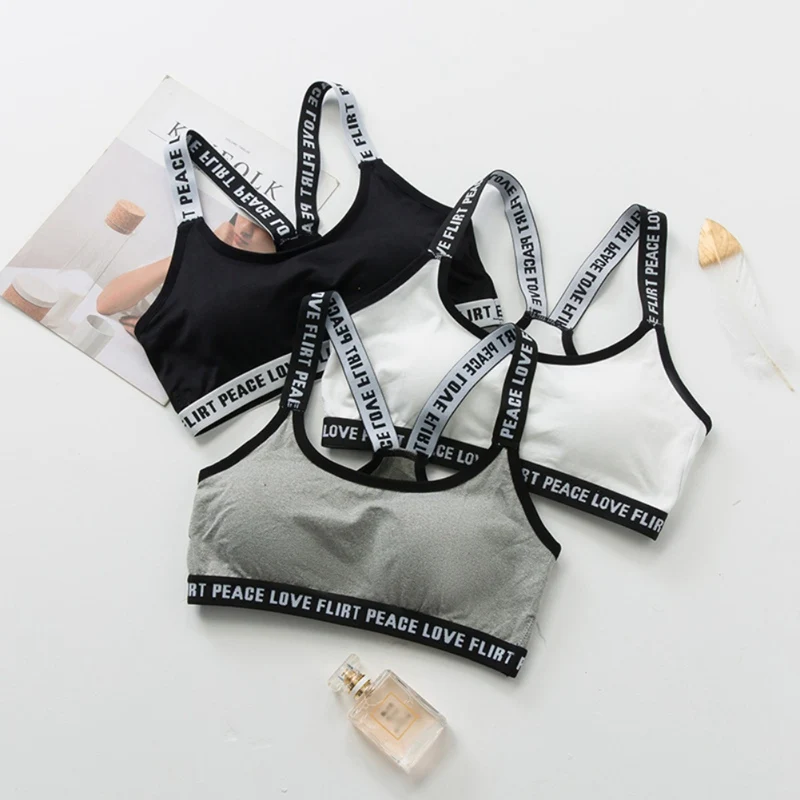 Fashion Sexy Women Crop Top Cropped Padded Bra Tank Tops Vest Fitness Stretch Women's Tanks Cross Back Bras | Женская одежда