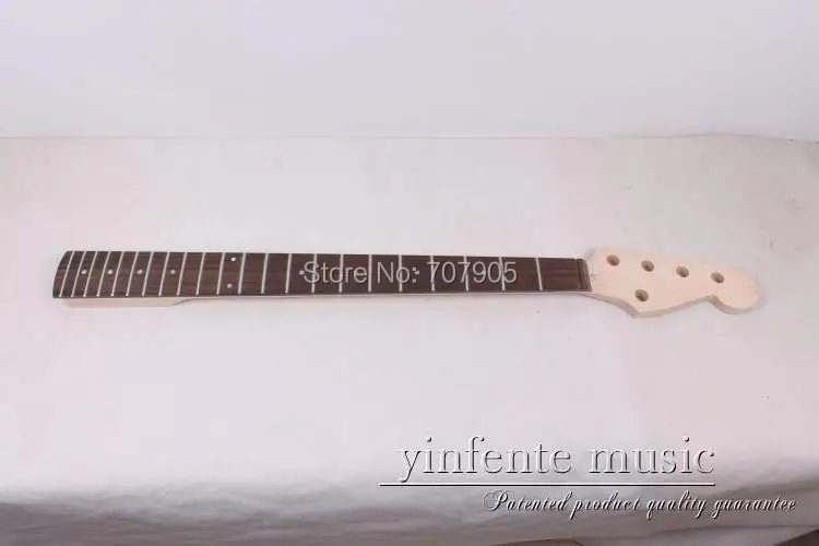 Электрическая бас гитара Шея 5 струн кленовое дерево палисандр 22 лада 34 дюйма