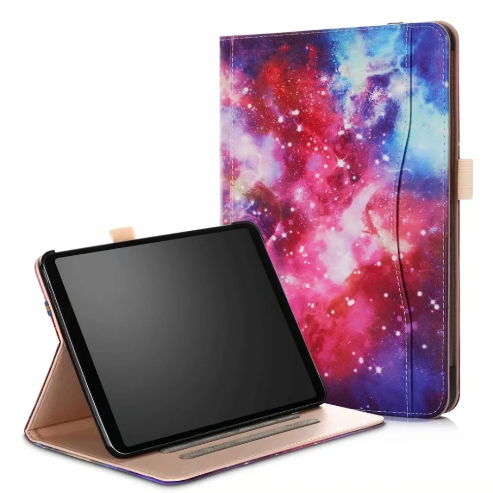 Защитный чехол с полным корпусом для нового iPad Pro 11 2018 смарт из искусственной кожи