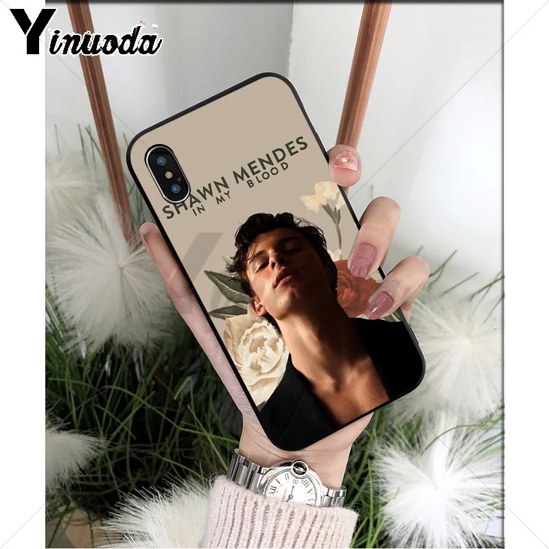 Yinuoda Shawn Mendes 98 мягкий силиконовый чехол для телефона из ТПУ для Apple iPhone 8 7 6 6S Plus X XS MAX 5 5S SE XR