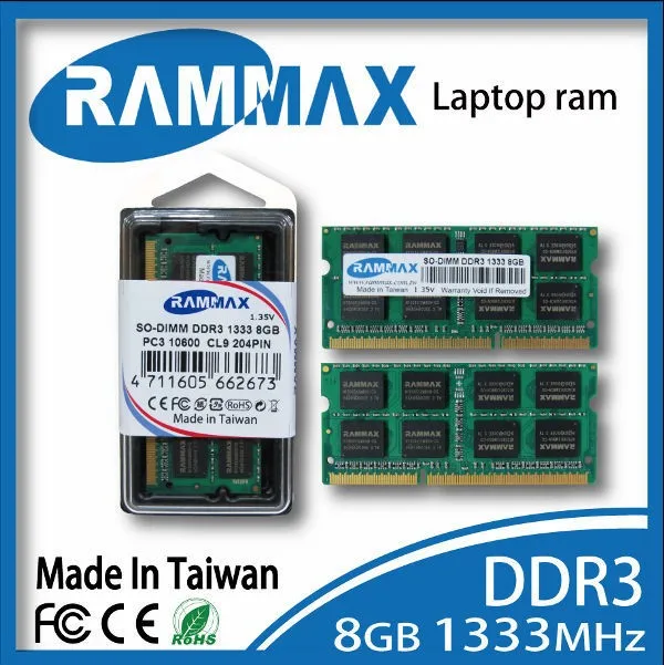 Новые Запечатанные оперативной памяти ноутбука 2GB | 4GB | 8 Гб карта памяти DDR3 SO-DIMM 1333 МГц PC3-10600 204-pin/работать со всеми AMD/intel материнская плата Тетрадь