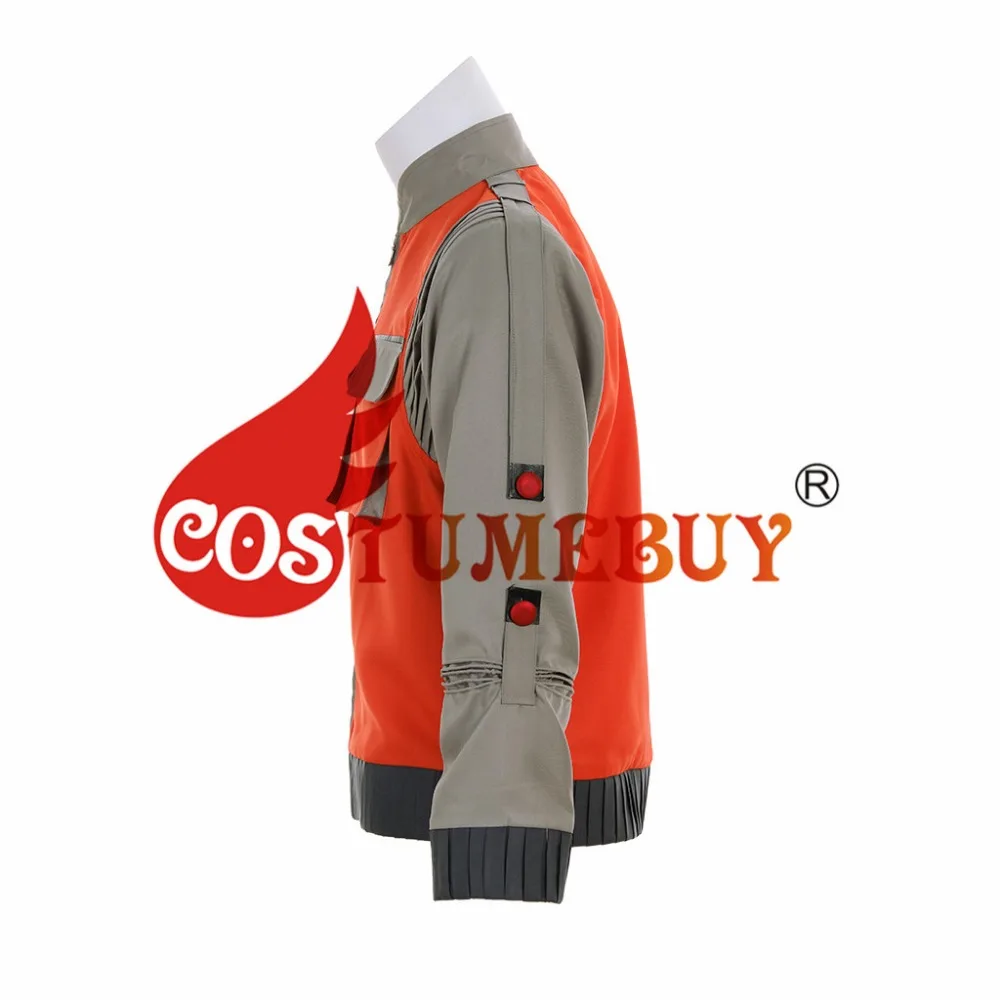 CostumeBuy фильм Назад в будущее Марти Макфлай Оранжевая Куртка Стоимость костюм Взрослый Косплей Костюм Топ L920
