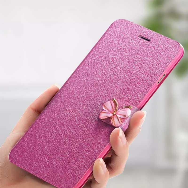 red Для iPhone 6 6s флип-кейс роскошные кристаллы алмаза бант кожаный кошелек чехлы для iPhone 8 7 плюс 6s 5 5S SE ультра тонкие чехлы - Цвет: red