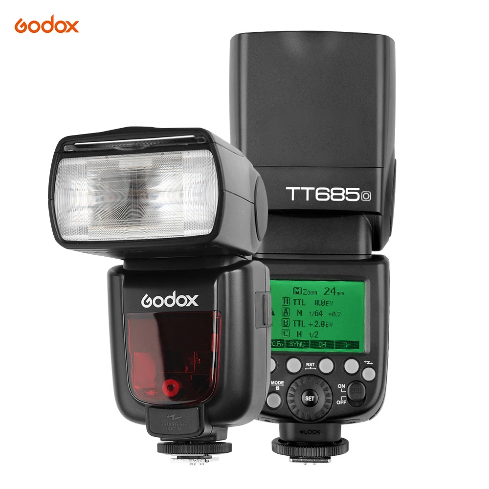 

Godox Thinklite TT685O TTL камера Вспышка Speedlite GN60 2,4G Беспроводная передача для Olympus E-M10II Panasonic DMC-GX85