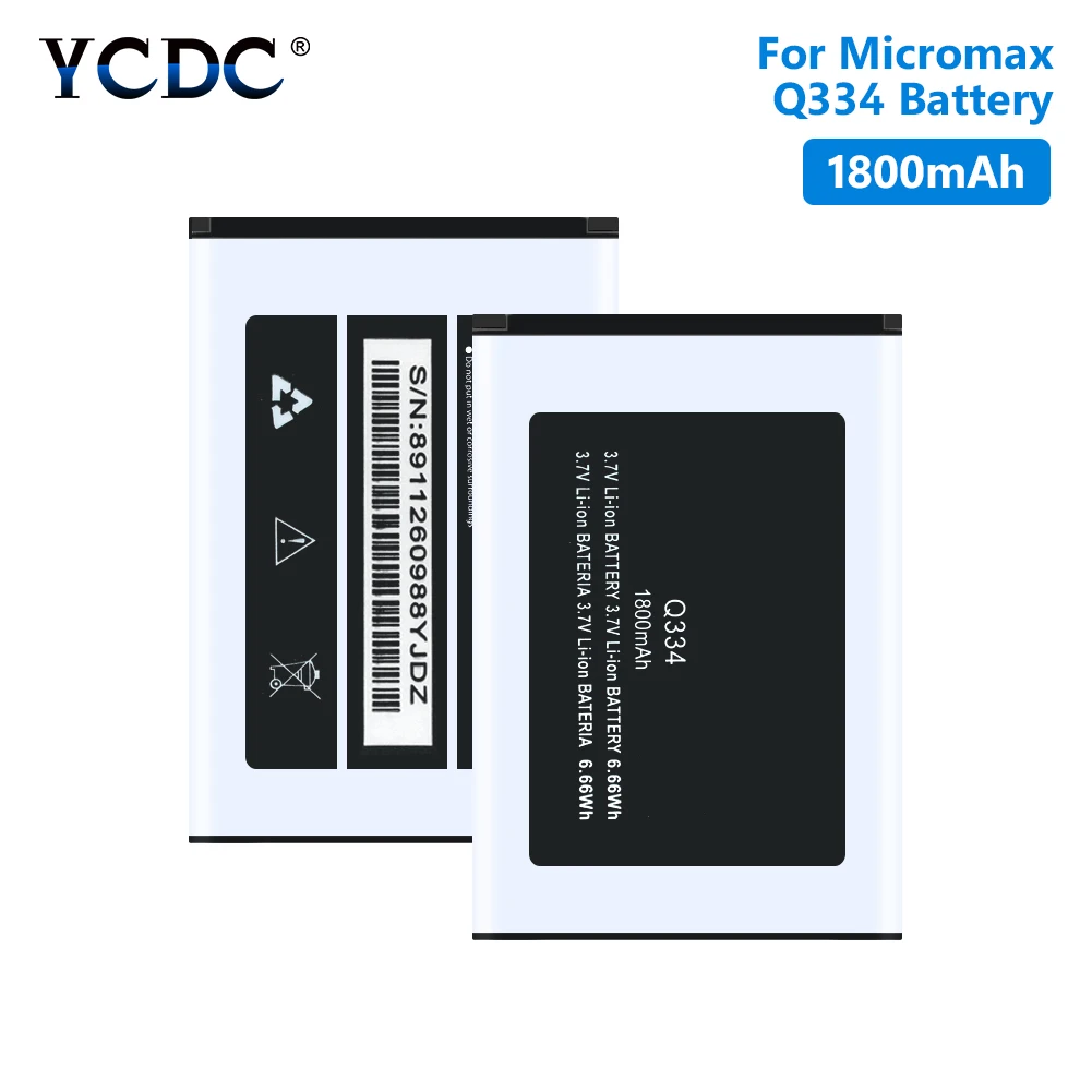 Высокое качество 1800mAh литий ионный полимерный Мобильный телефон батарея для Micromax