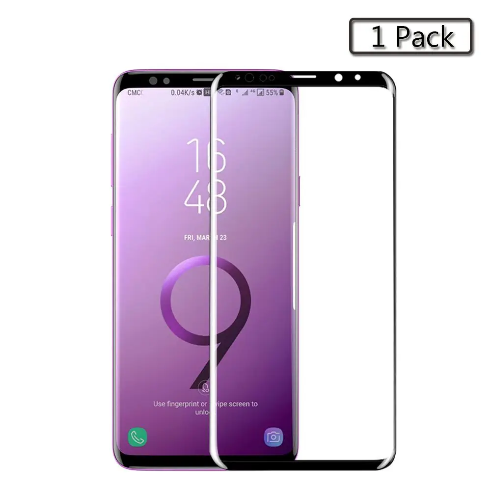 1PC Floveme для Samsung S9 S8 Экран протектор 3D изогнутые Полный крышка Ultra Soft Плёнки для Samsung Galaxy S8 S9 плюс не закаленное Стекло Not защитное стекло на S9 S8 Plus - Цвет: 1PC