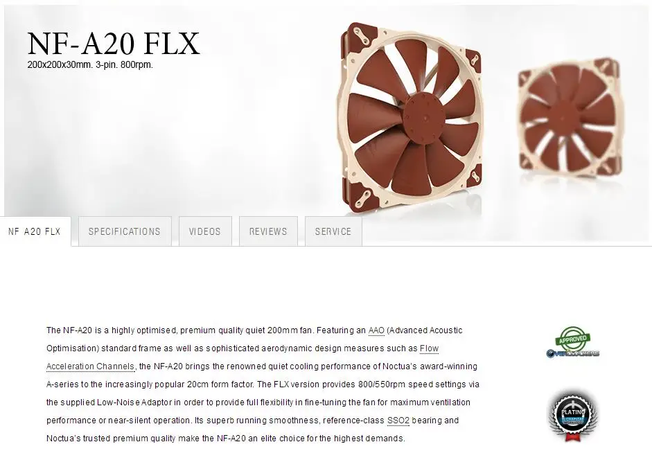 Noctua NF-A20 ШИМ/NF-A20 FLX 200 см вентилятор 200 мм компьютер/чехол для компьютера/Вентилятор охлаждения/вентилятор кулера/Вентилятор радиатора/компьютер
