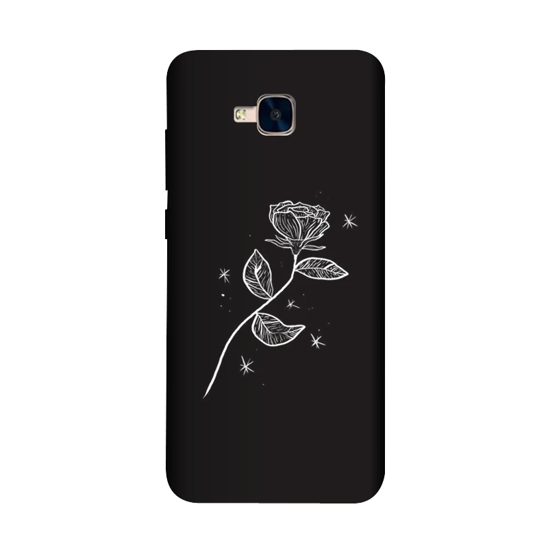 Силиконовый чехол QAQsam 5,2 дюйма для Huawei Honor 5C, матовый чехол с рисунком для Honor 5C, европейская версия, без отпечатков пальцев - Цвет: 22
