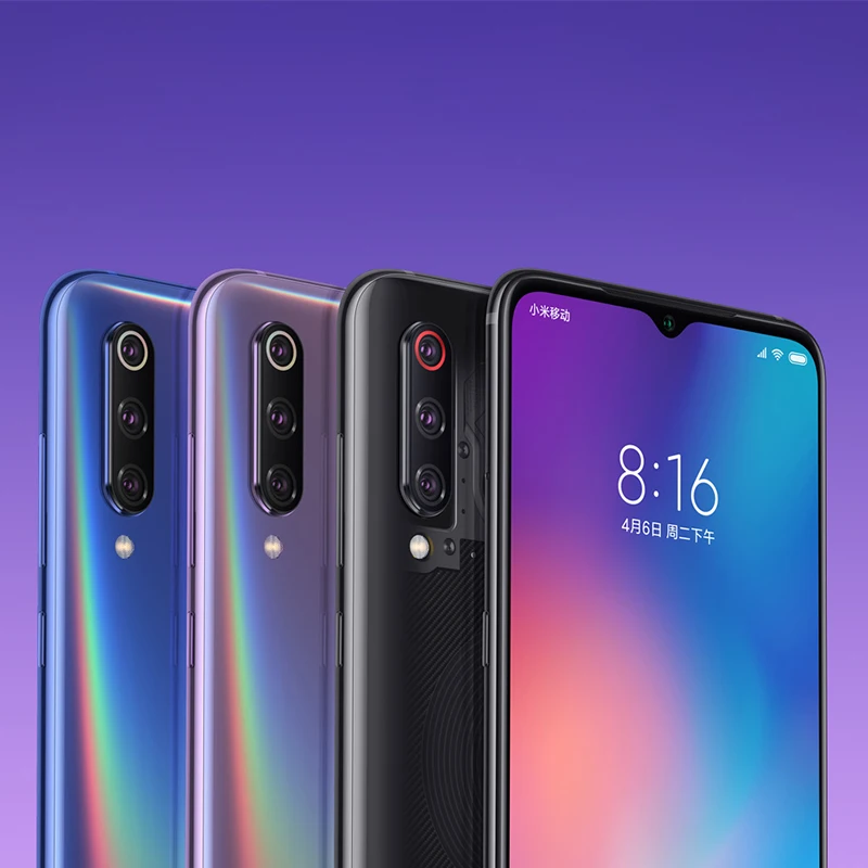 Xiaomi mi 9 8 GB 128 Snapdragon 855 Octa Core 6 39 ''AMOLED экран 48MP Тройная камера смартфон в дисплее