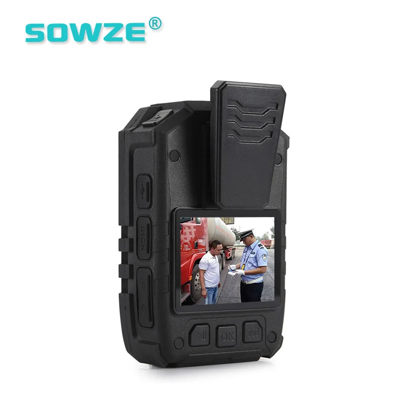 Full HD 1296P полицейская камера с встроенным GPS и 2 дюймовым tft дисплеем|police body worn camera|body