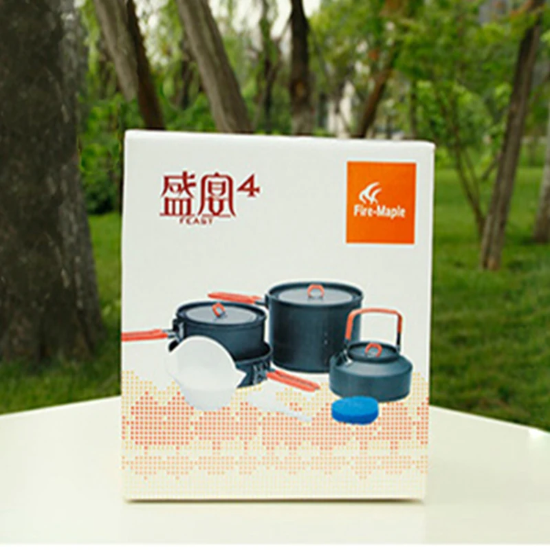 Походный чайник Fire Maple на 4 5 персон набор кастрюль для жарки кухонной посуды