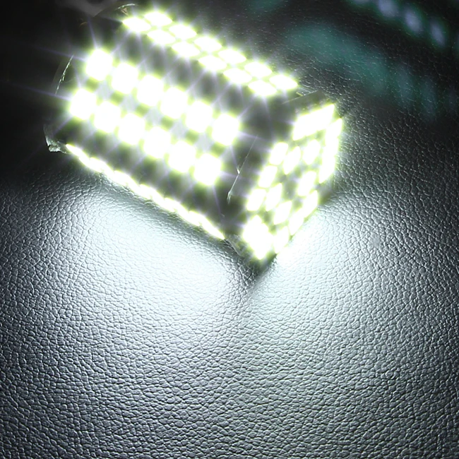 FORAUTO белый светодиодный светильник источника сигнала поворота поиска 80SMD 1156 AC/DC 12V