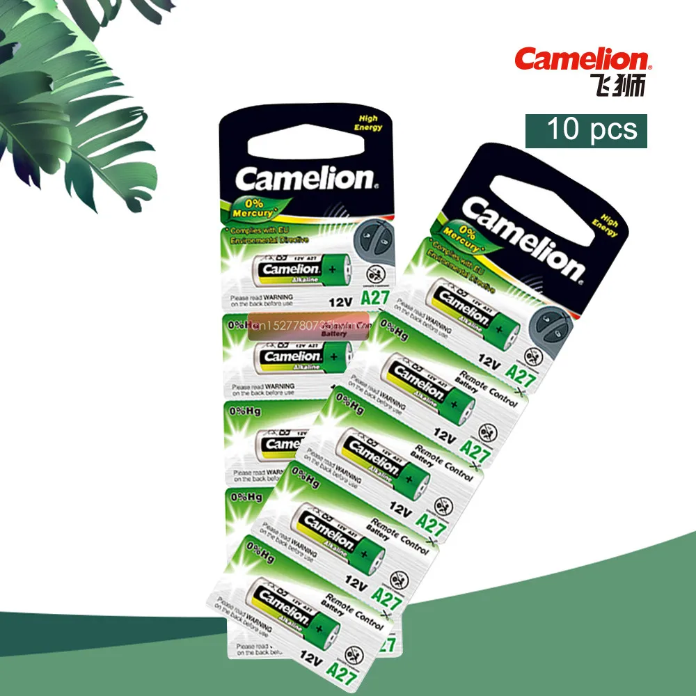 10 шт./лот Camelion 12 В 27A MN27 L828 A27 супер щелочная батарея для дверного звонка пульта