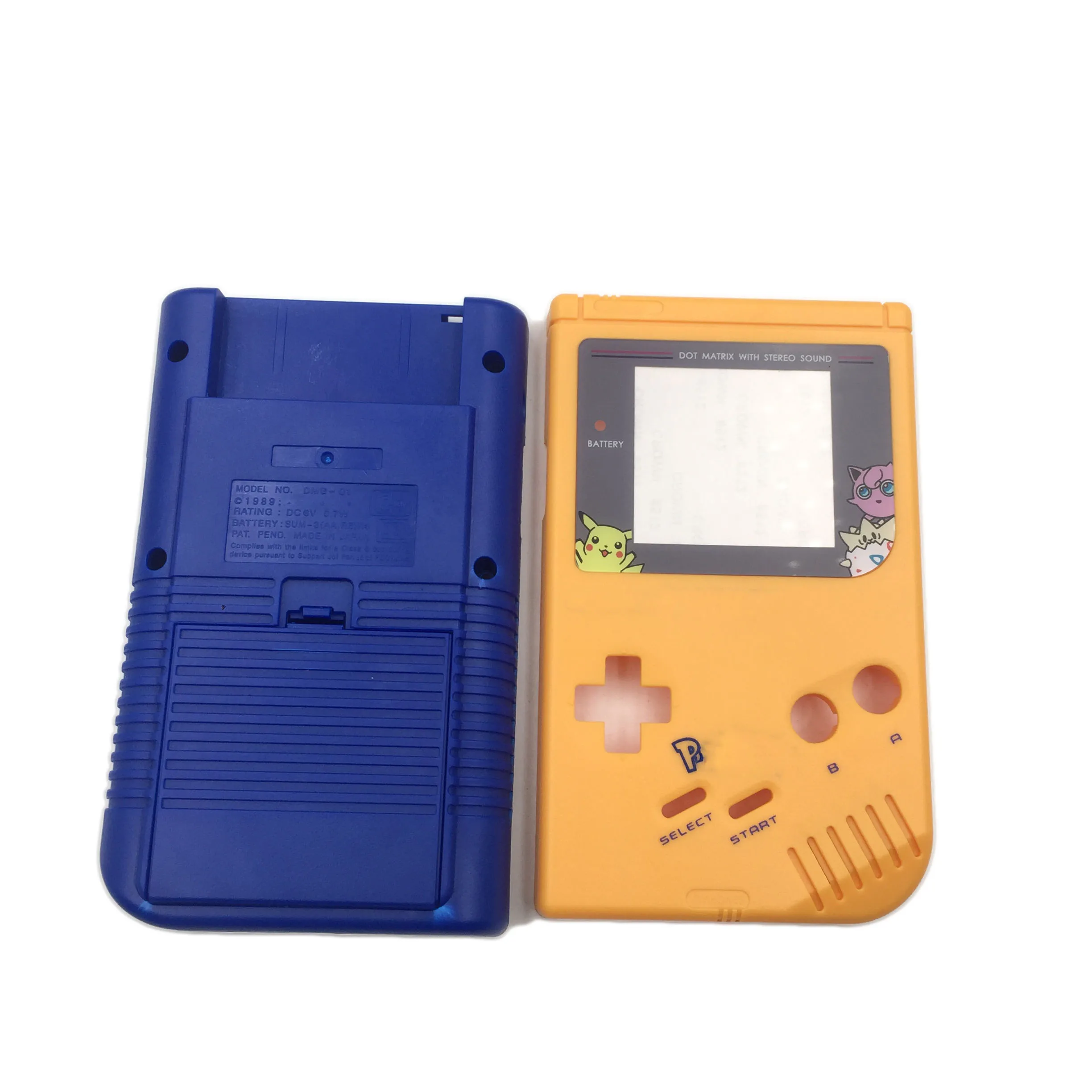 6 комплектов для Nintendo Game Boy классический оригинальный DMG 01 корпус желто синий GBZ