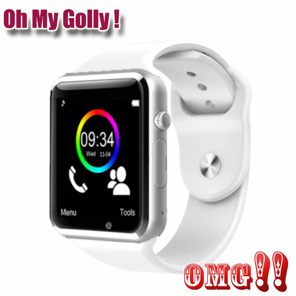 OMG! A1 Bluetooth Смарт часы W8 для Apple Watch с камерой 2G SIM TF слот карты Smartwatch телефон Android IPhone