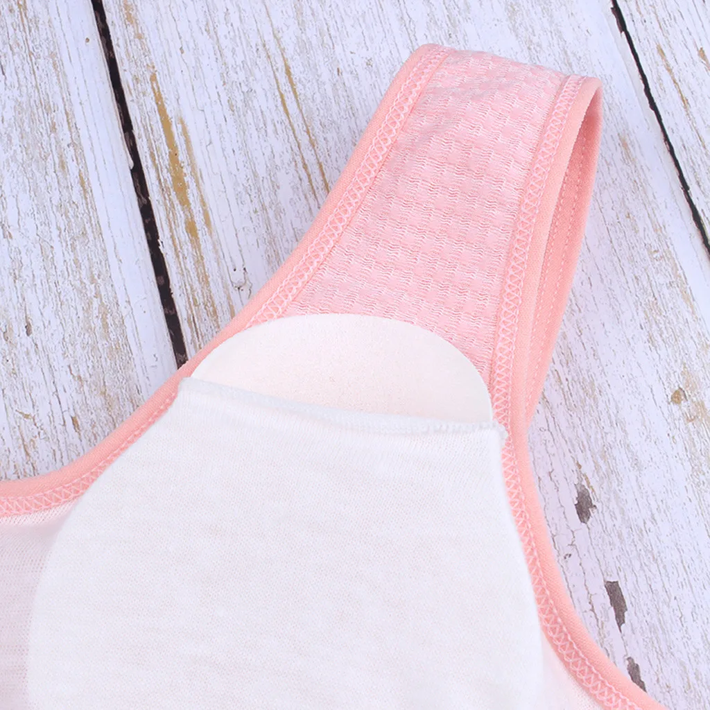 Детский бюстгальтер хлопковое нижнее белье для детей детское девочек жилет в