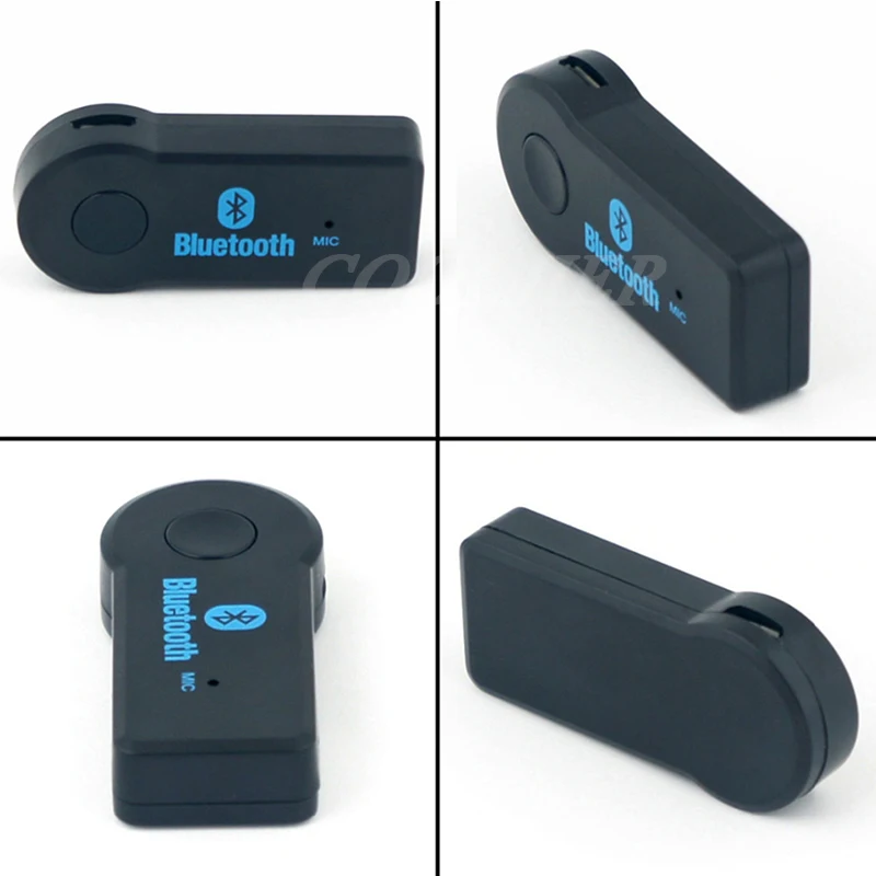 COOLJIER беспроводной Bluetooth приемник адаптер стерео 3,5 мм для автомобиля Музыка Аудио Aux Handsfree наушники ресивер Bluetooth адаптер