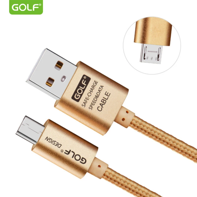 Гольф 3m Быстрая зарядка Micro USB кабель для синхронизации данных Samsung S4 S6 S7 Edge LG G3 G4