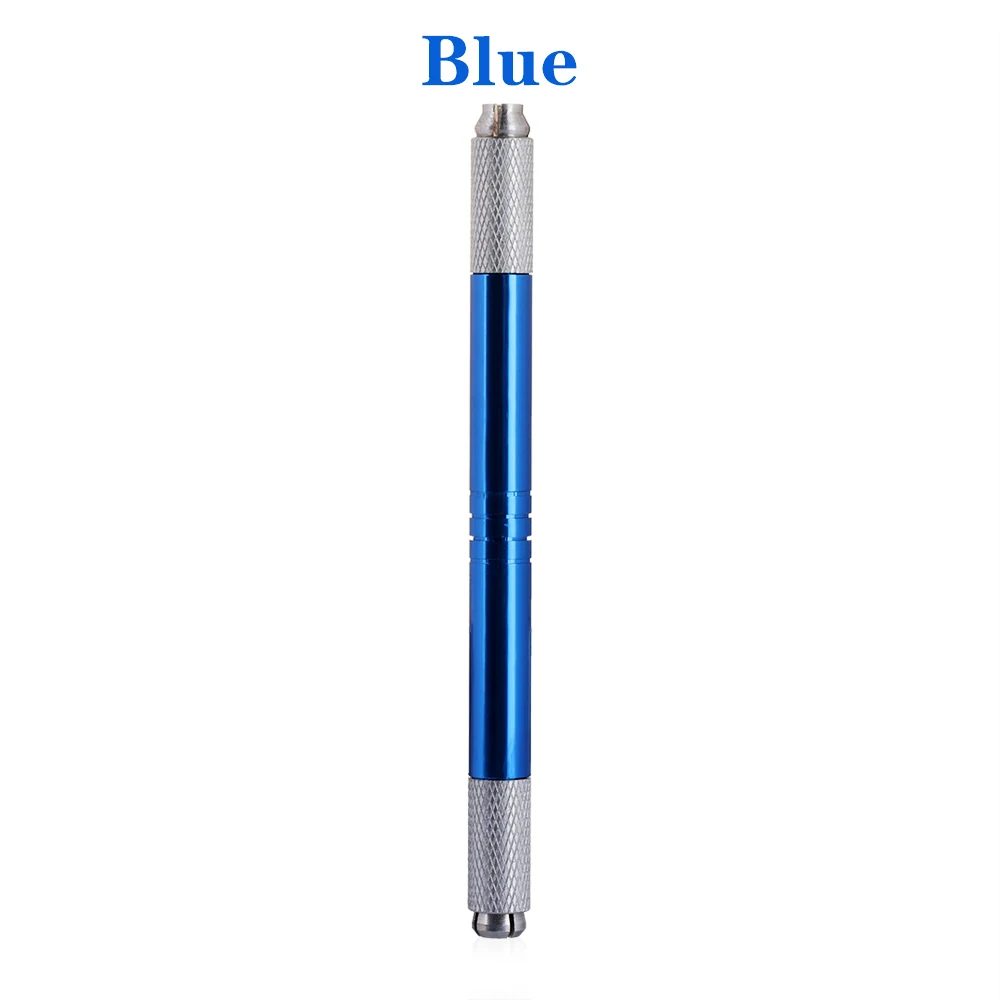 Blue1 1 шт. мини оборудование для микроблейдинга инструменты постоянный макияж бровей Тату ручка-держатель игл туман игла для татуажа бровей ручные инструменты для макияжа - Номер модели: Blue1