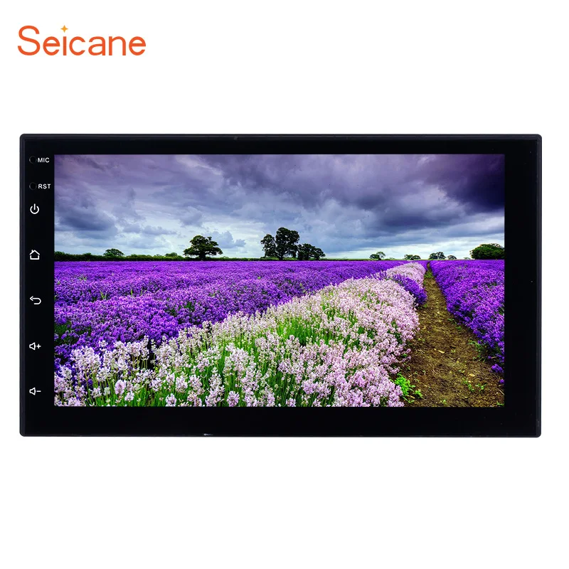 Универсальный сенсорный экран Seicane Android 9 1 7 дюймов 2DIN Bluetooth радио GPS навигация для